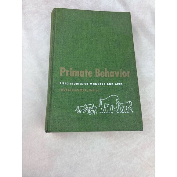 Vintage 1960s Primate Behavior: Field Studies of Monkeys and Apes Book - Picture 2 of 9